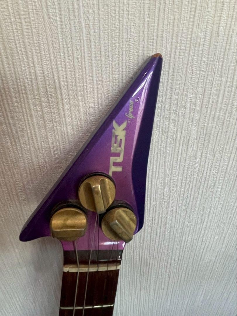 希少】Greco GTX-55 TUSK 変形エレキギター ビンテージ Greco TUSK GTV