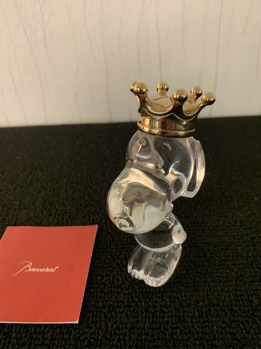 2280 Baccarat バカラ スヌーピー クリスタル 置物 楽天市場