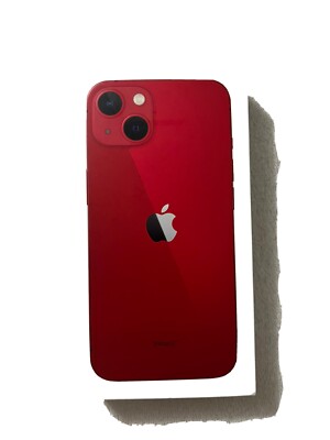 BOX ONLY Apple iPhone 13 Red 128gb with Charging Cable | eBay