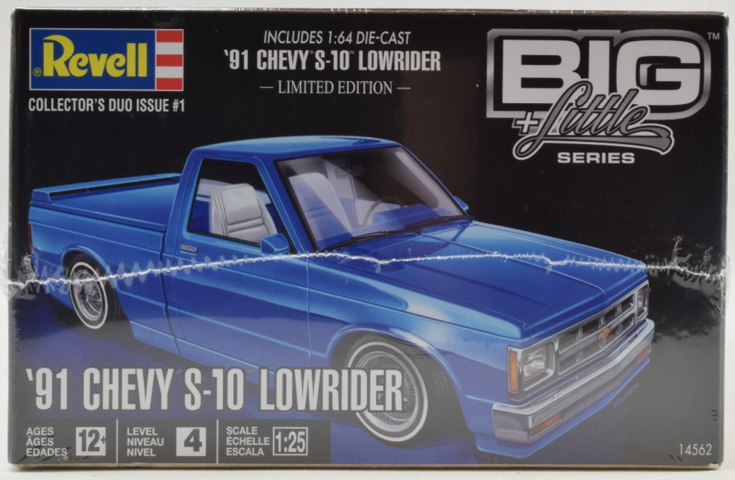 91 Chevy S-10 Lowrider レベル ローライダー Revell 14562 1/25 Big +
