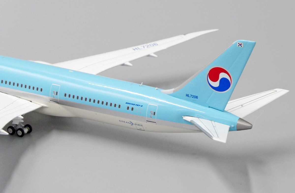 Jcwings Korean Air Boeing 787-9 Dreamliner HL7206 1/400 EW4789005