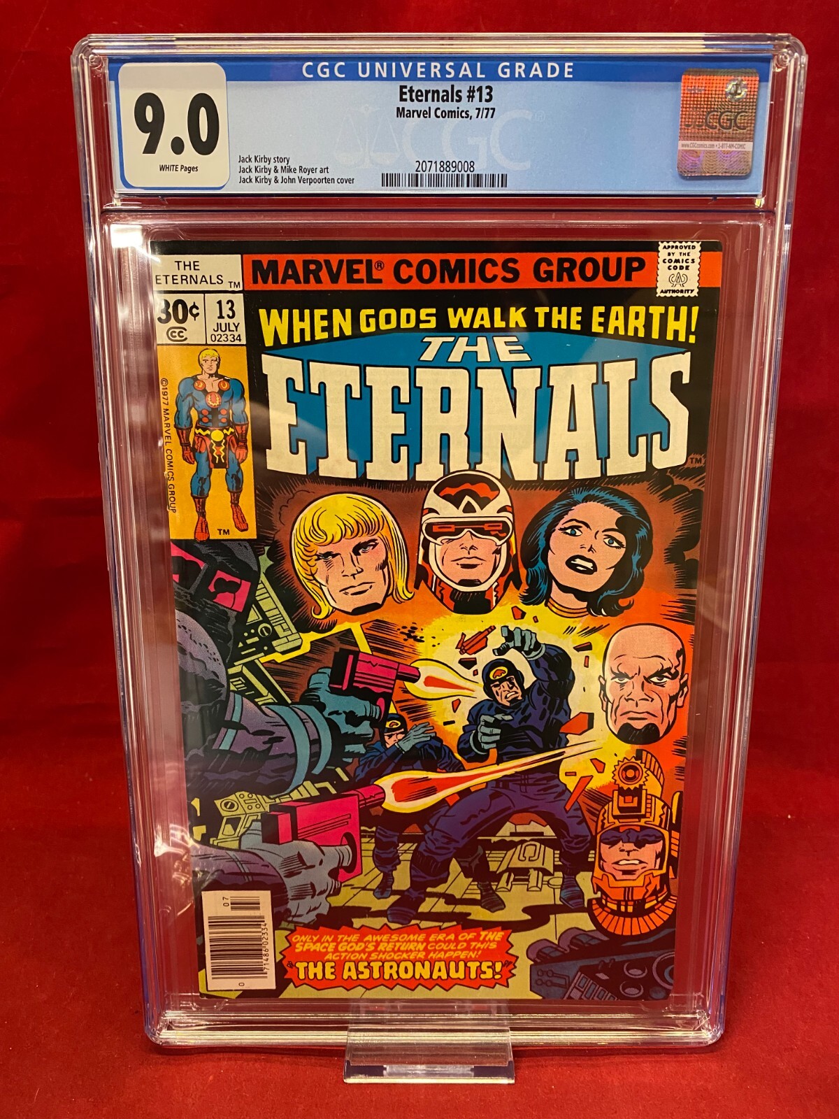 アメコミリーフ Eternals #13 CGC 7.0 アメコミリーフ Eternals #13