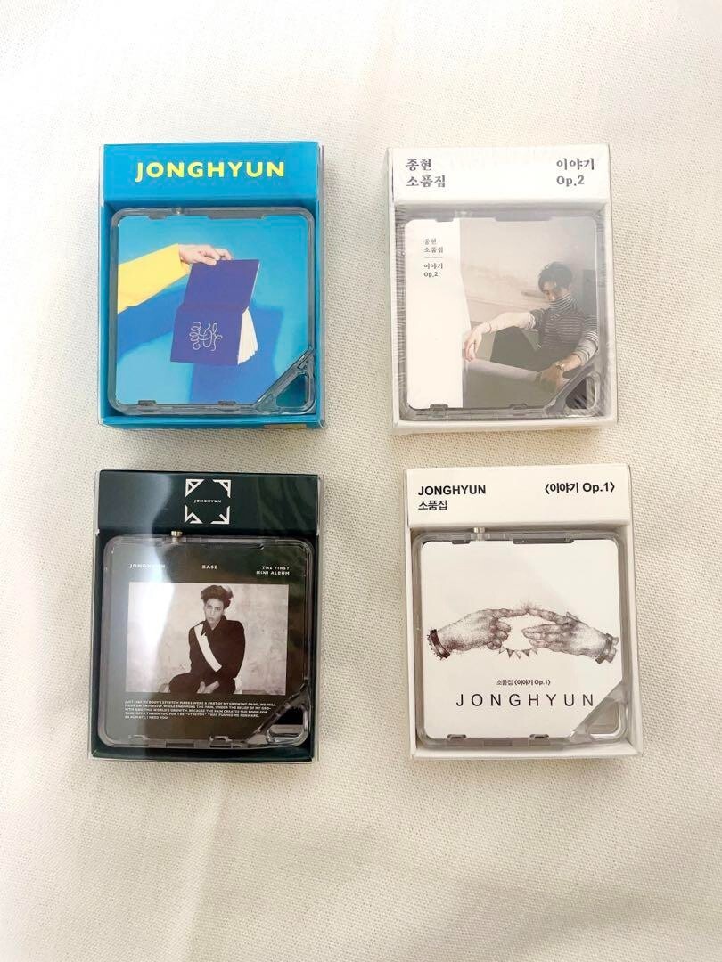 ジョンヒョン The Letter ソロ グラスボトル セット SHINee JONGHYUN