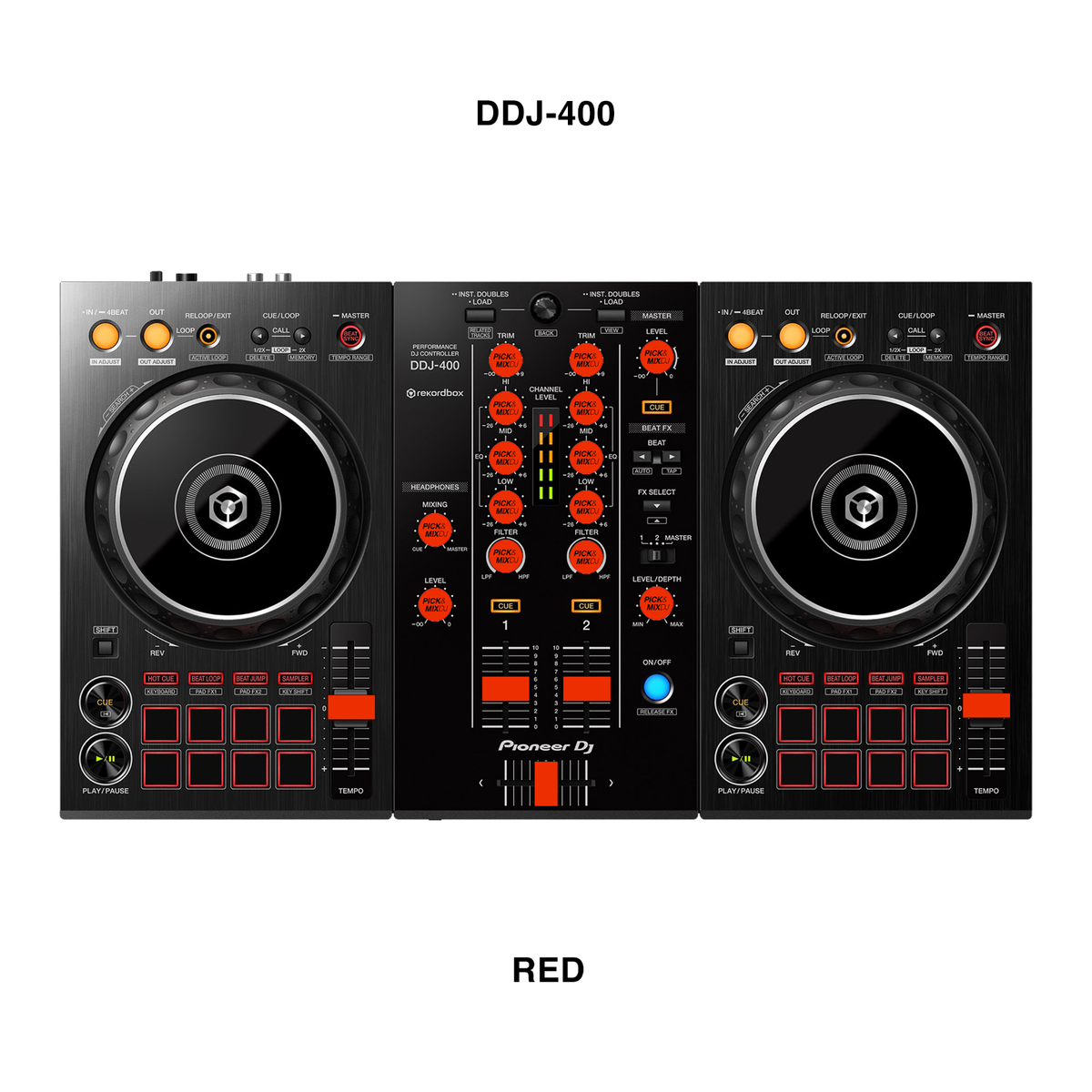 Colour Knobs & Faders for Pioneer DDJ-FLX4, 400/800, OMNIS-DUO
