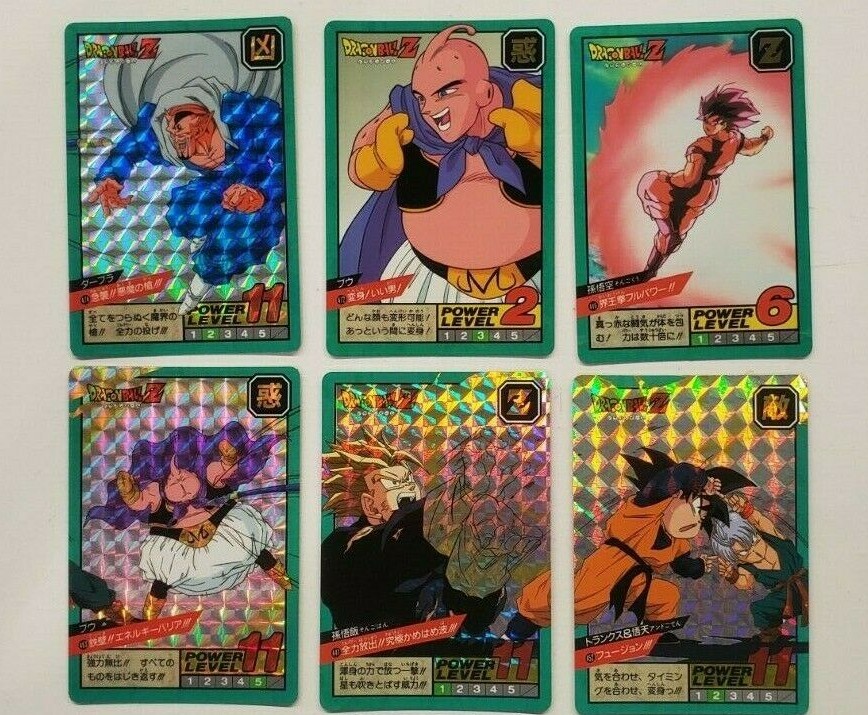 dragonball 抽選品第一弾全52種当選用紙、ケース付き1993年非売品