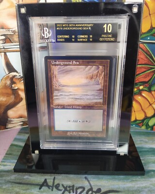 Magic: UNDERGROUND SEA 30th ANNIVERSARY Edition BLACK LABEL Retro