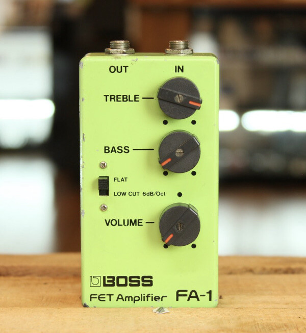 On sale!!BOSS FA-1 Fet Amp Vint 80's Boss Preamp Used without