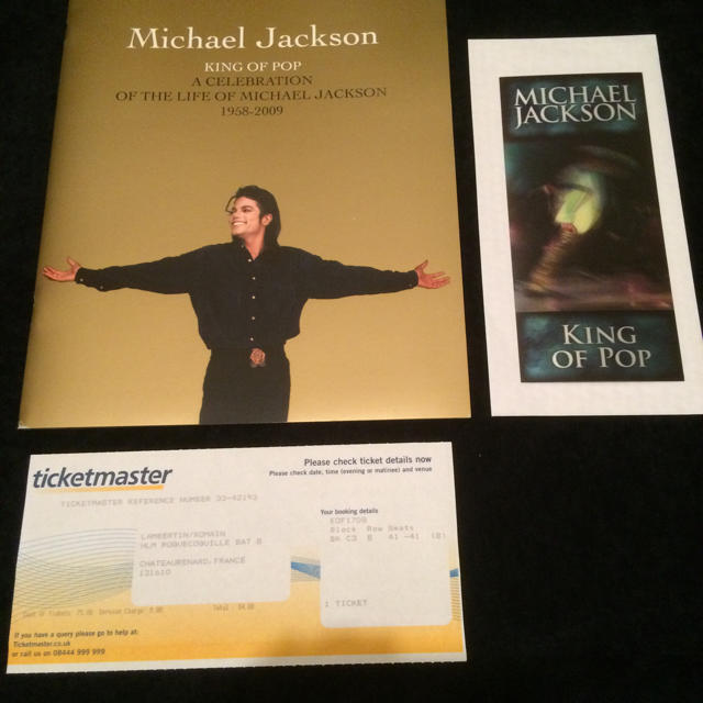 MICHAEL JACKSON THIS IS IT Live Live Tour USA Tickets with