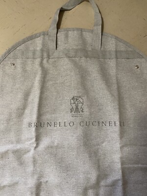 Brunello Cucinelli ガーメントバッグ グレー New BRUNELLO CUCINELLI