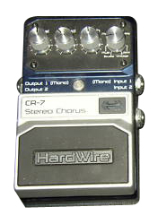 HardWire CR-7 ステレオコーラス Digitech HardWire CR-7 Stereo Chorus