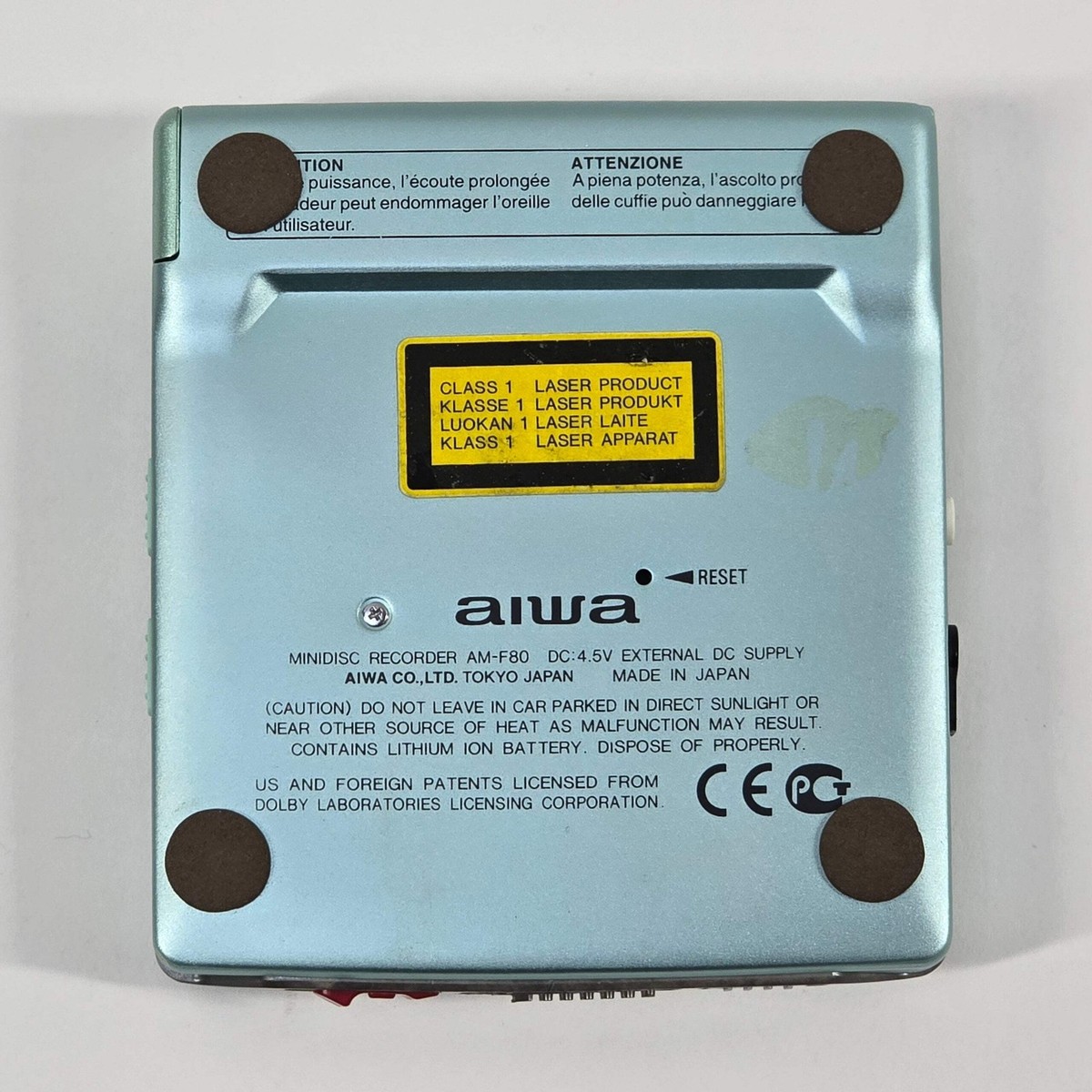 Aiwa AM-F80 Minidisc Recorder Tested | eBay