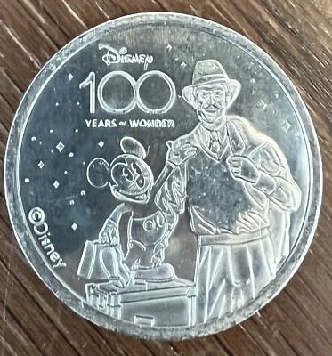 ピン札 ウォルトディズニー100周年記念ドル 1、5、10ドルアナハイムDL