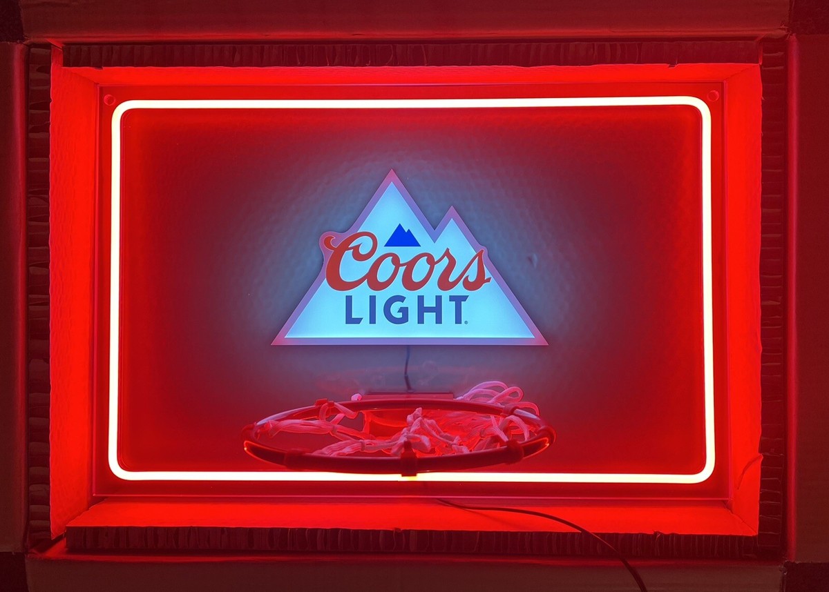 Coors Light Basketball Hoop LED Lighted Sign - NIB | eBay