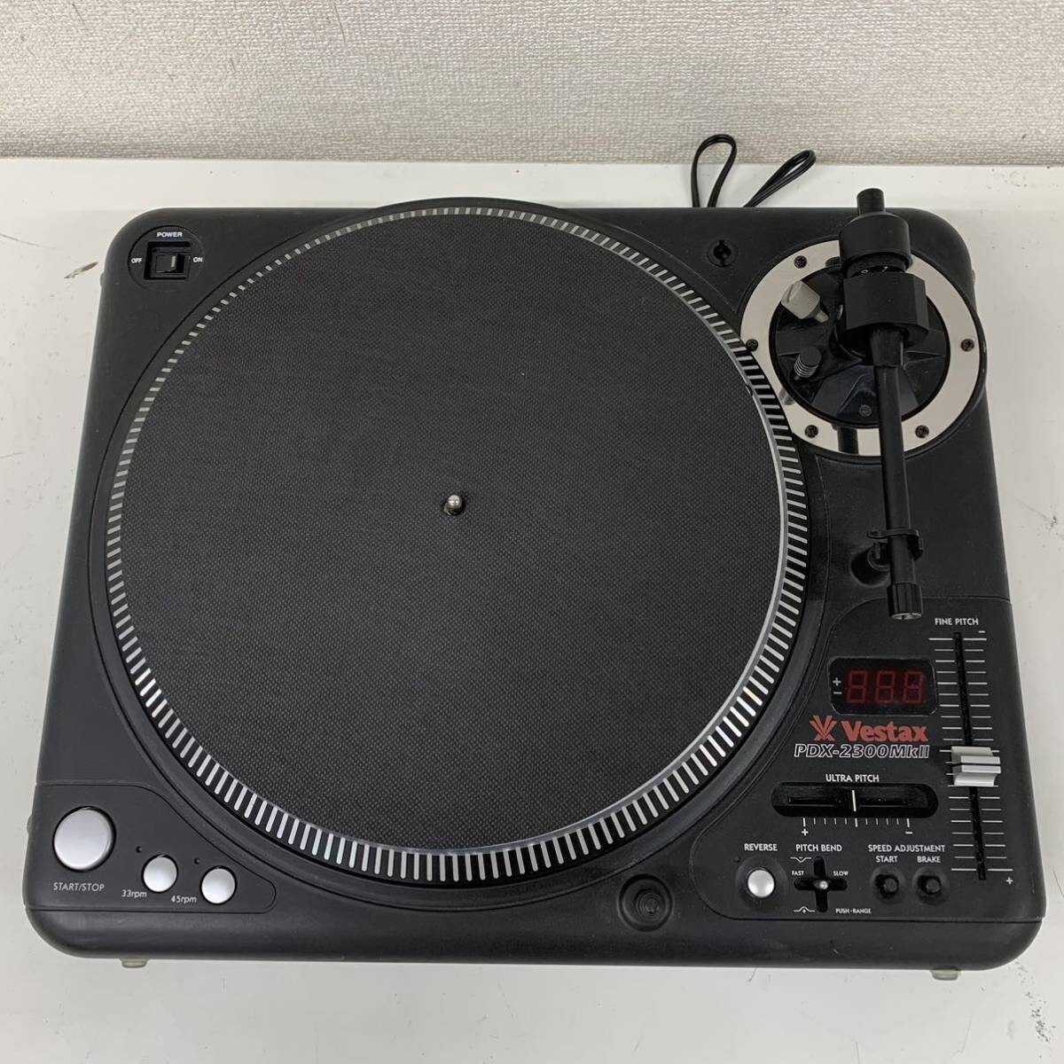 VESTAX PDX-2300ターンテーブル 1台
