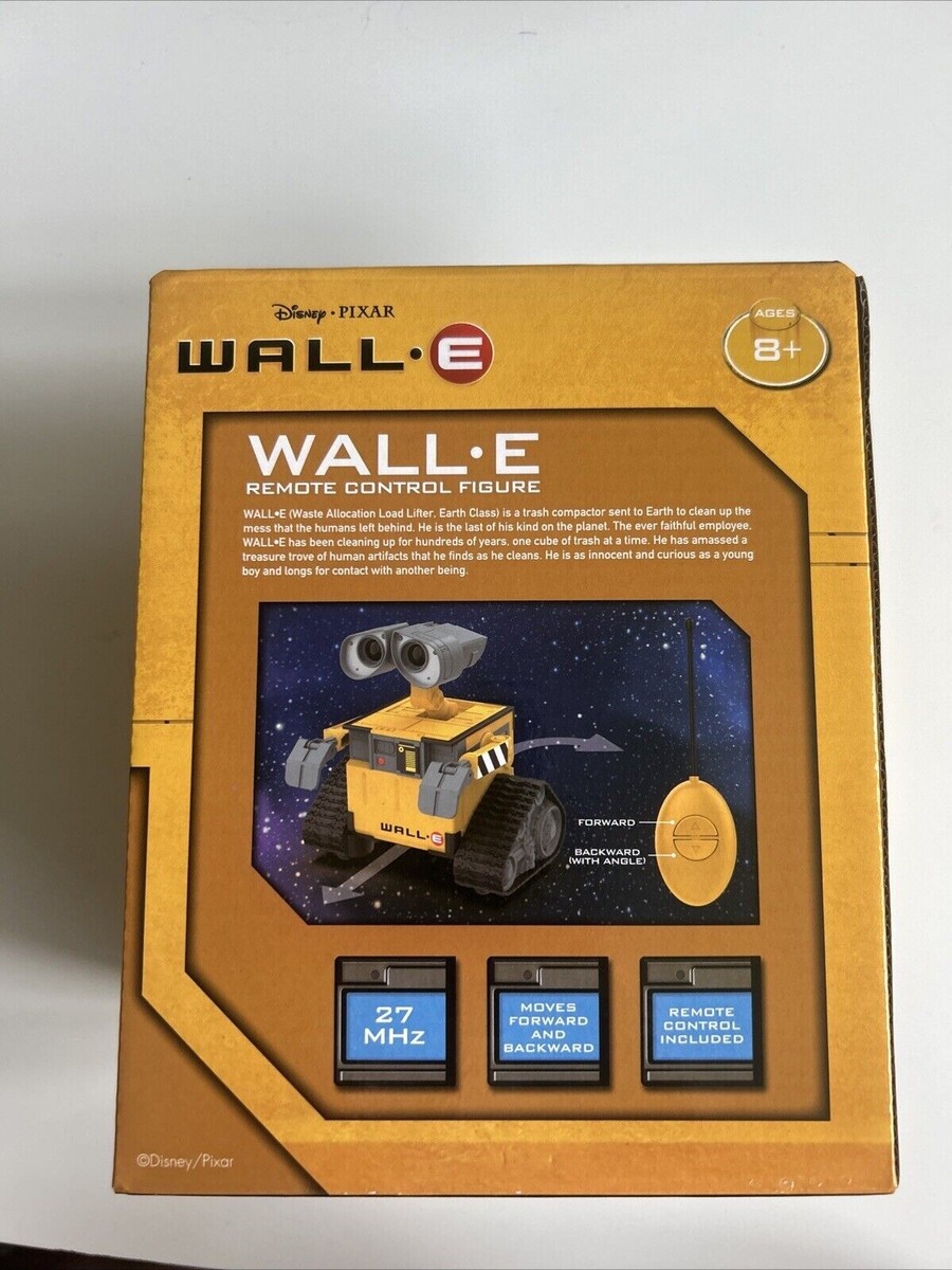 Wall-E Remote Control Robot Figure Disney Pixar - New in box! | eBay