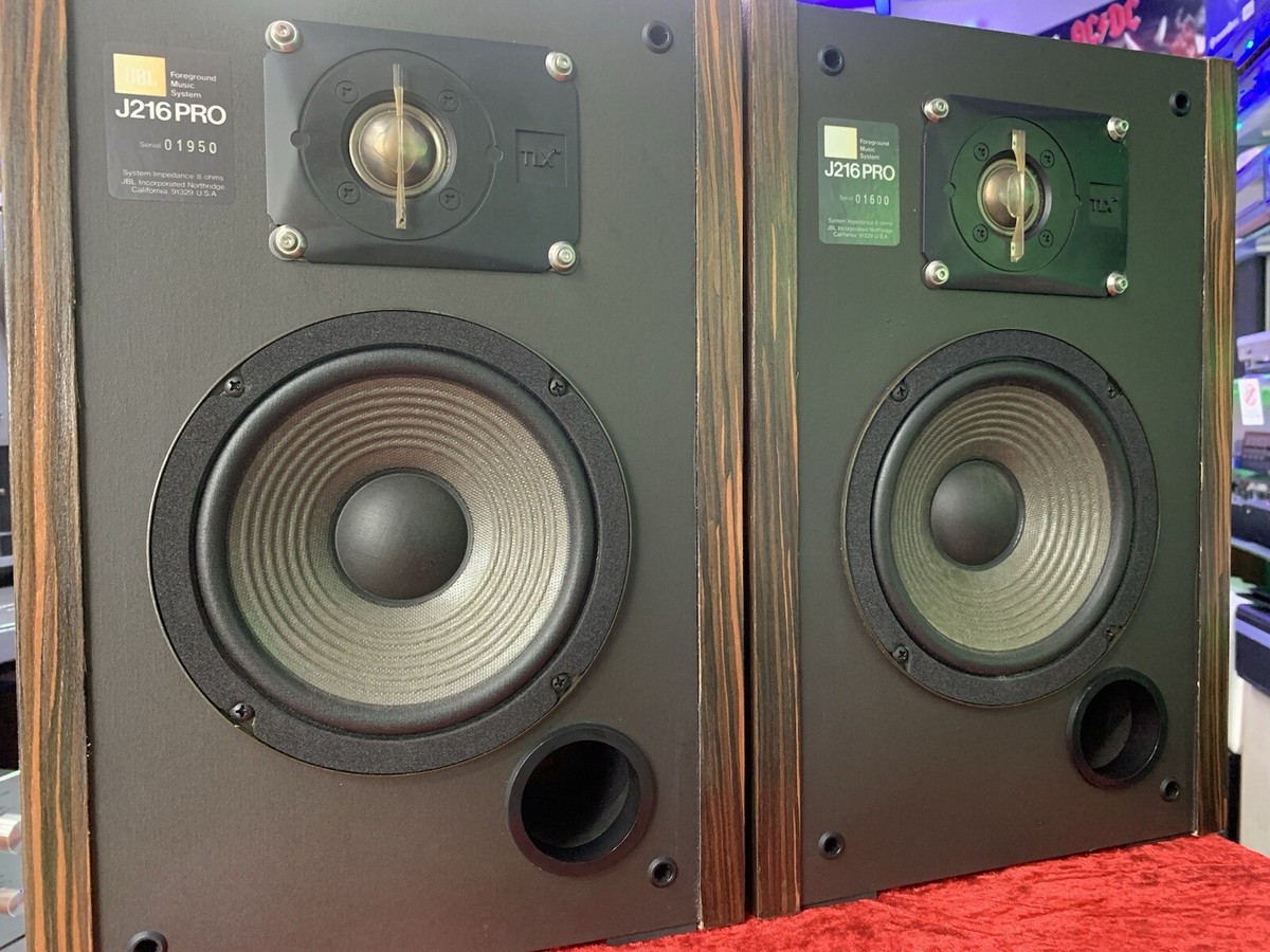 JBLJ216PRO スピーカー2台セット【動作確認済】 JBL J216PROスピーカー