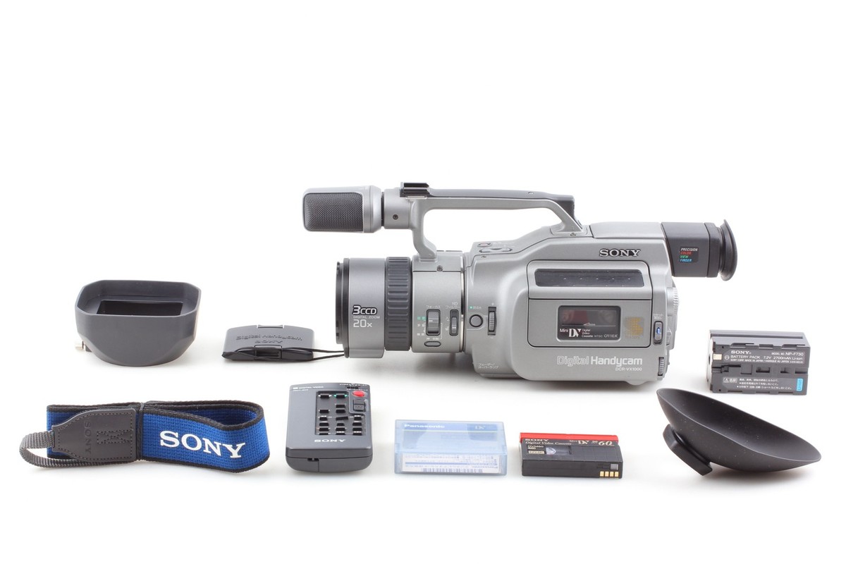 SONY DCR-VX1000 2台セット ジャンク4 SONY DCR-VX1000 2台セット