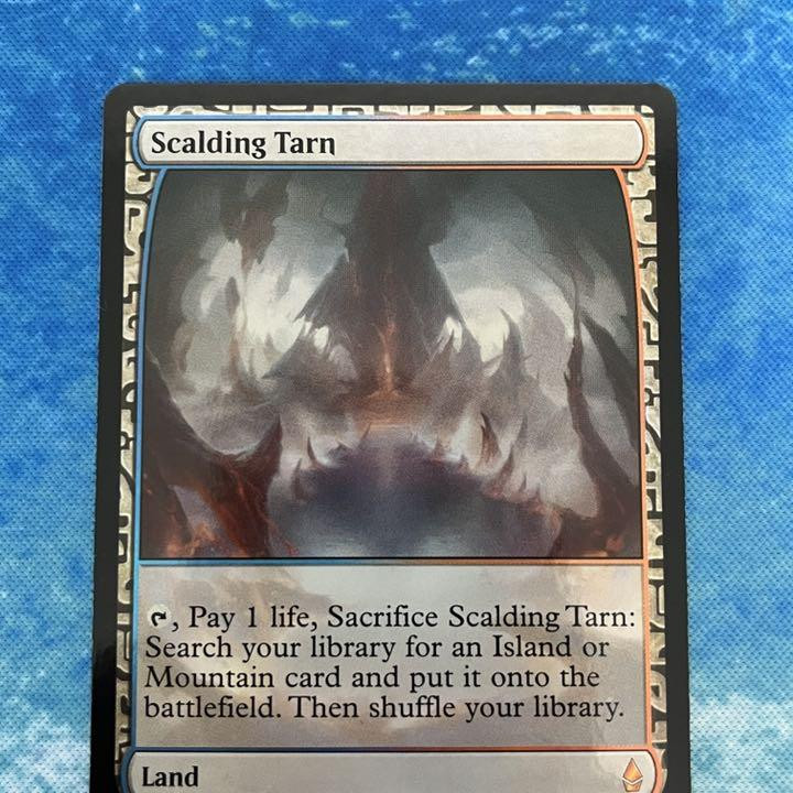 沸騰する小湖⁄Scalding Tarn FOIL 英語版 EXP MTG [MTG][英語FOIL]