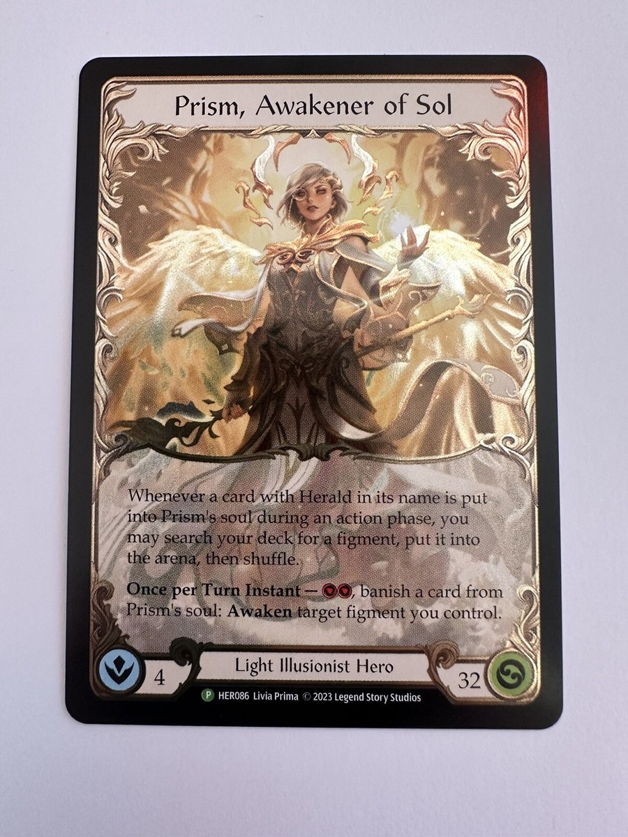 その他 Prism, Awakener of Sol Marvel GEM069 FaB EN】《Cold Foil