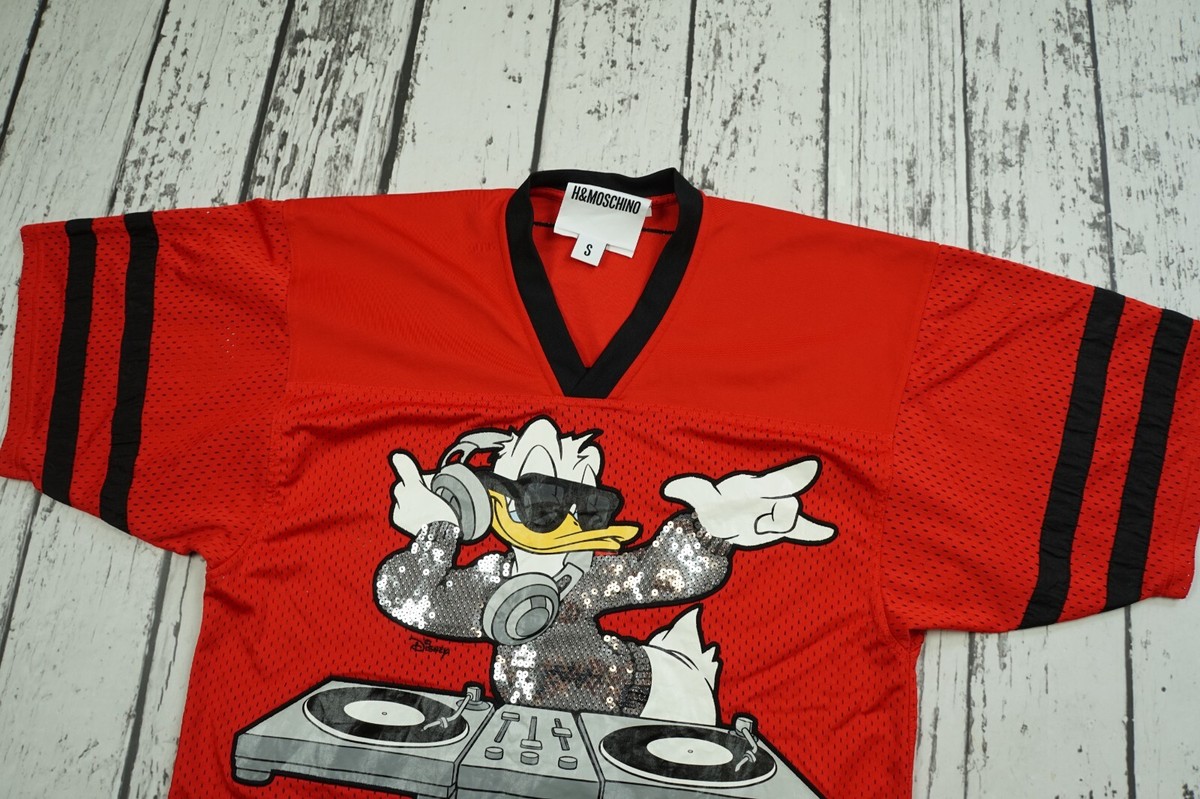 Moschino x H&M Limited Edition Collection DONALD Jersey Top T