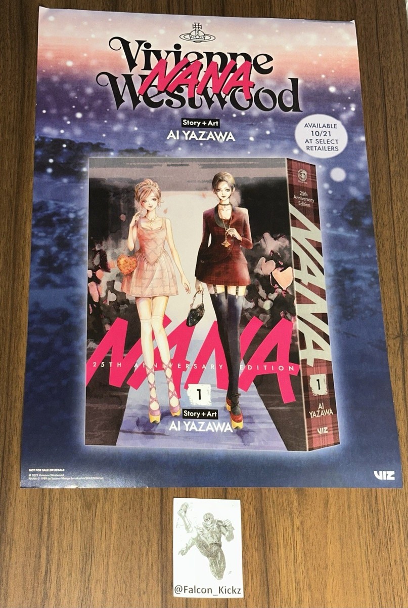 Ai Yazawa NANA x Vivienne Westwood VIZ NYCC Comic Con EXCLUSIVE
