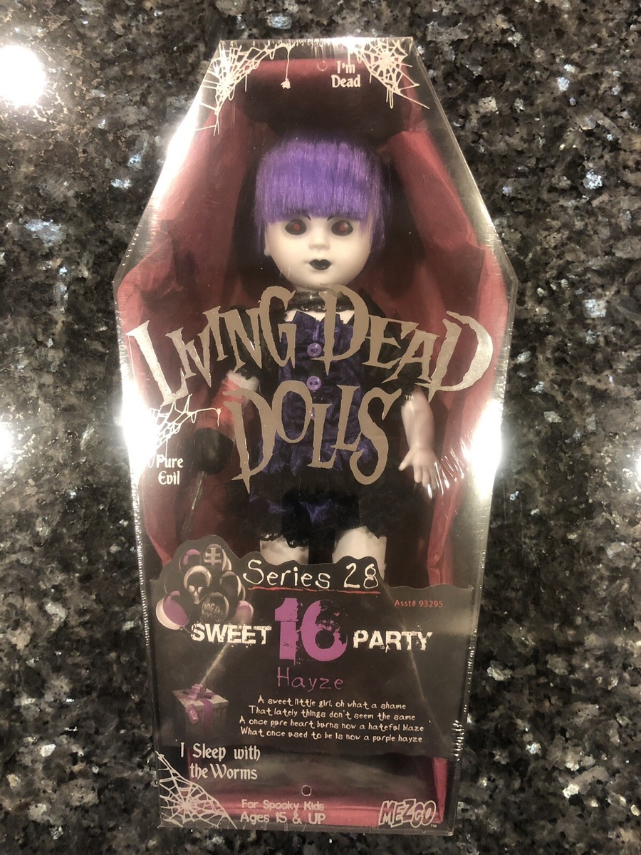 LIVING DEAD DOLLS SERIES 28 SWEET 16 HAYZE NEW SEALED FREE