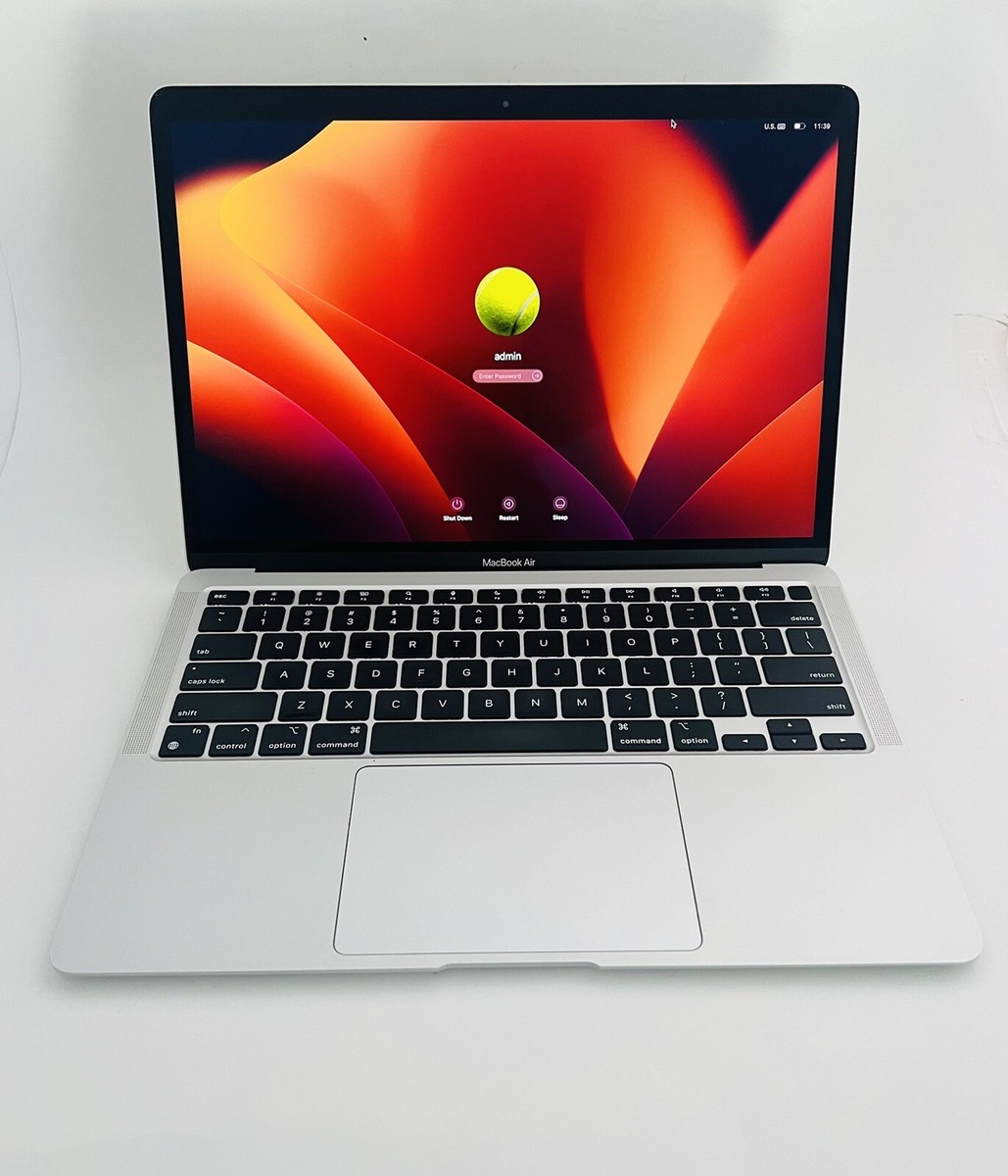 A2337 Apple MacBook Air 13 2020 M1 8GB 256GB in Silver - Grade A