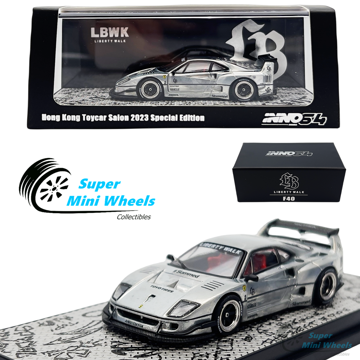 イノモデル 1/64 フェラーリ F40 LB チェイス CHASE ! INNO64 1:64