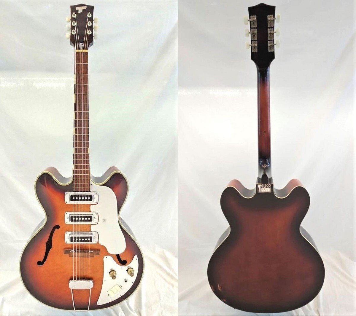 Teisco EP-17 ホローボディギター (Univox、Guyatone)