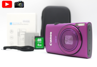 Canon IXY 600F コンパクトデジタルカメラ コンデジ 紫 パープル