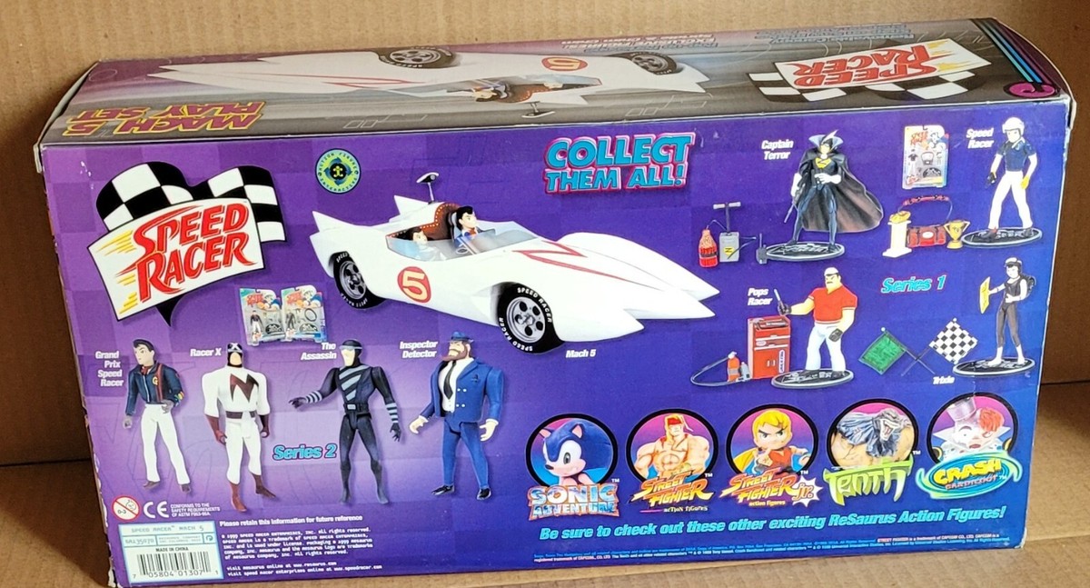 Speed Racer MACH 5 PLAYSET RARE MIB Vintage 1999 | eBay