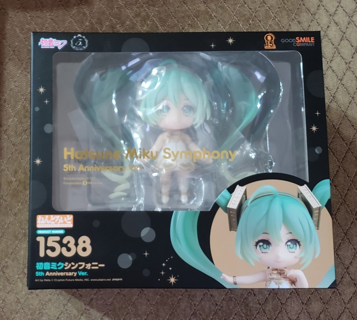 NEW Hatsune Miku Symphony 5th Anniversary Ver Nendoroid Figure