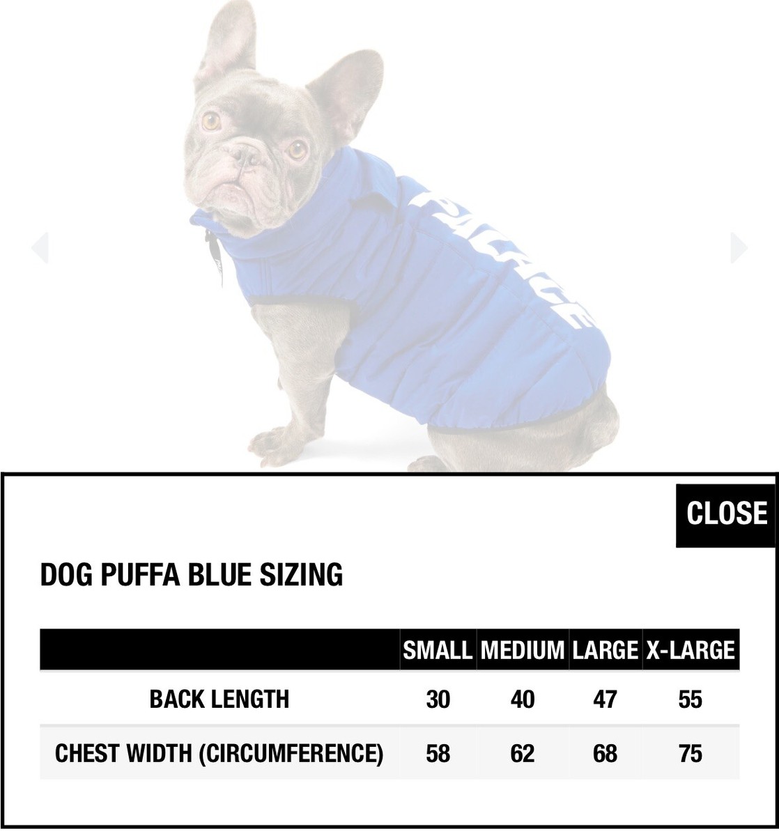 Mサイズ Palace Skateboards Dog Puffa Palace Dog Puffer Jacket Blue