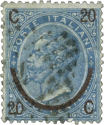 イタリア切手1929ウ”ィットリオ・エマヌエーレの肖像1.75リラ使用済