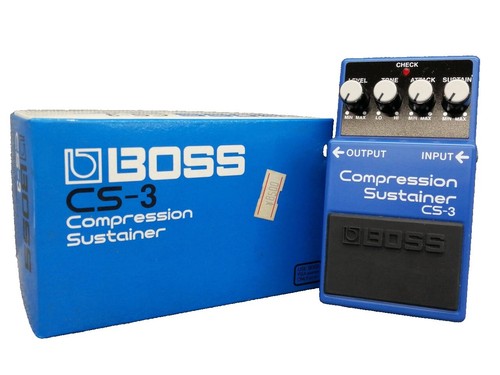 □Early! BOSS CS-2 Compression Sustainer Made in 1983 Made in