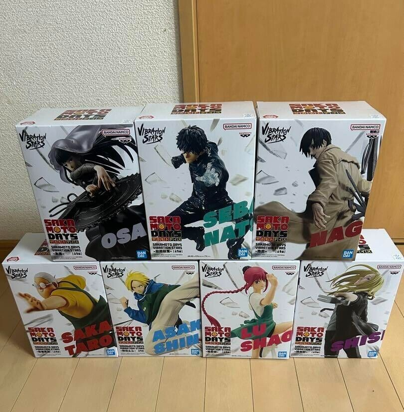 SAKAMOTO DAYS VIBRATION STARS Figure Complete set 7 New Japan | eBay