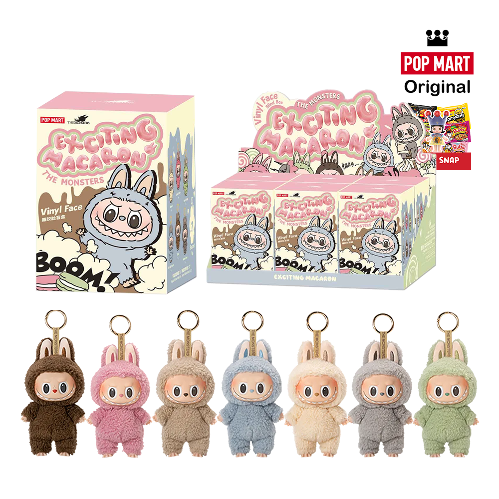 POP MART LABUBU V1 The Monsters - Exciting Macaron Vinyl Plush