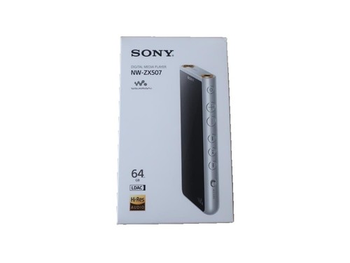 SONY Walkman NW-ZX507 64GB ZX Hi-Res Portable Audio Player Silver