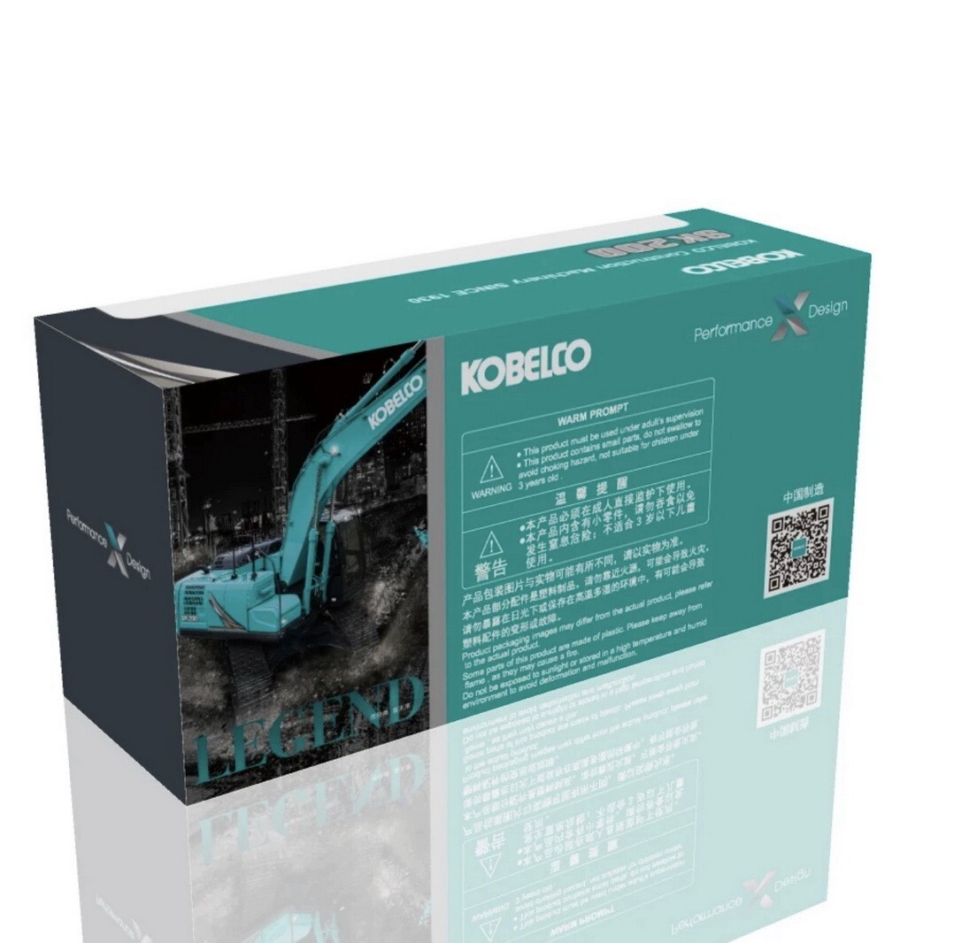 1/50 Scale KOBELCO SK200-12 Hydraulic Excavators Diecast Model Toy