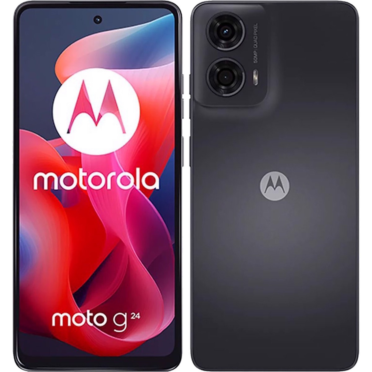 Motorola Moto G24 4G Matte Charcoal 128GB + 8GB Dual-SIM Unlocked