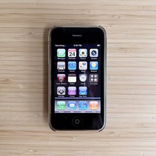 USED 日本での最初の機種】Apple iPhone3G 黒 USED 日本での最初の機種
