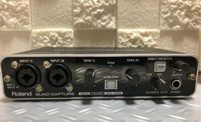 Roland UA 55 QUAD-CAPTURE Audio Interface USB 2.0 24 Bit 192 kHz 4