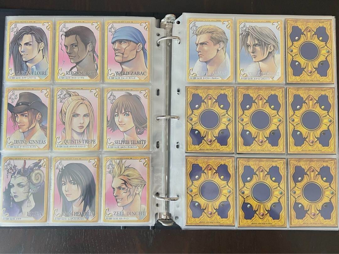 FF8カードゲーム】非売品プレイシート(紙+布) ゲームボーイアドバンス