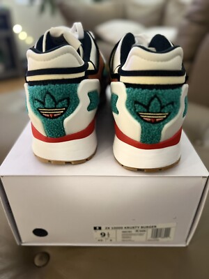 Size 9.5 - adidas ZX 10000 x The Simpsons A-ZX Series - Krusty