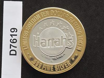 1996 Harrah's Casino Babe Ruth Silver Strike Reno Nevada D7619 | eBay