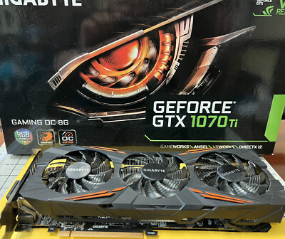 Gigabyte GeForce GTX 1070 8GB video card GV-N1010G1 Gaming-8GD | eBay