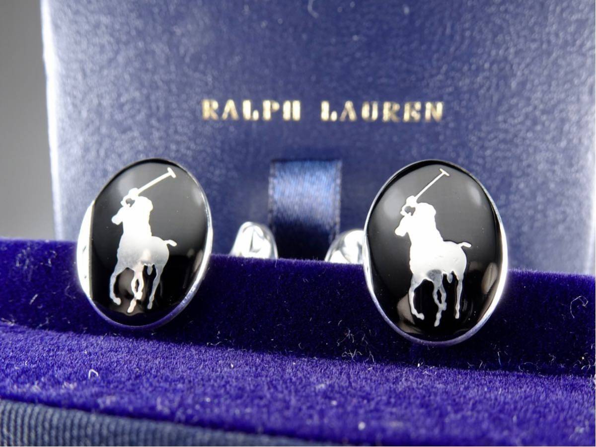 Ralph Lauren SV925 material black silver color hose pattern