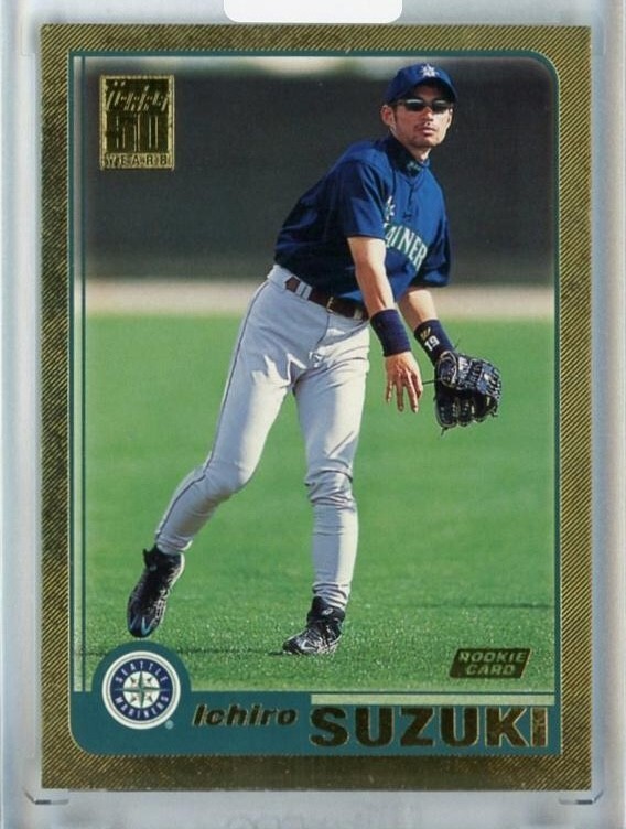 Ichiro Suzuki 2001 Topps Gold #726 Rookie Card 0687/2001 RC | eBay