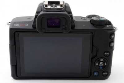 Canon EOS Kiss M/M50 24.0MP 15-45mm Lens Black [Exc++++] w/Box,8GB