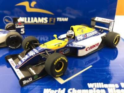 Minichamps 1/43 Limited Williams F1 FW14B FW15C Mini Car | eBay